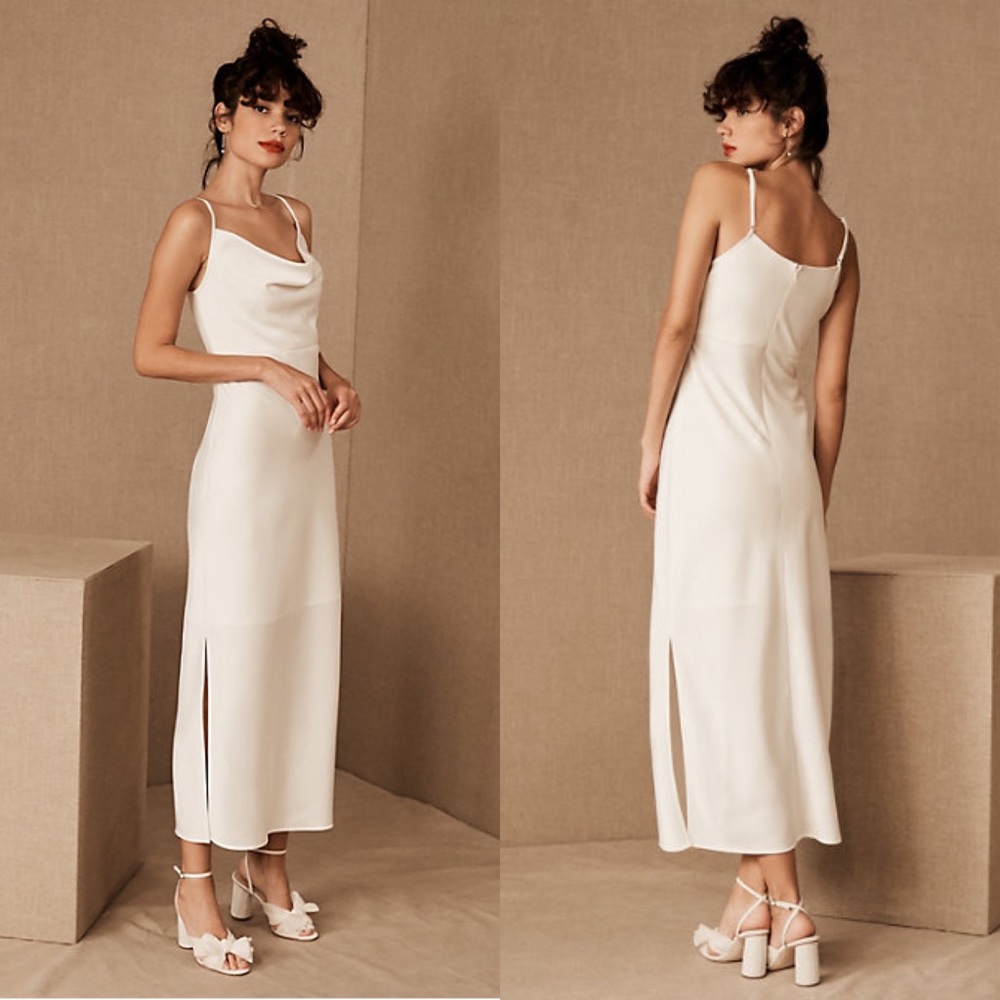 BHLDN Kari Dress In Ivory